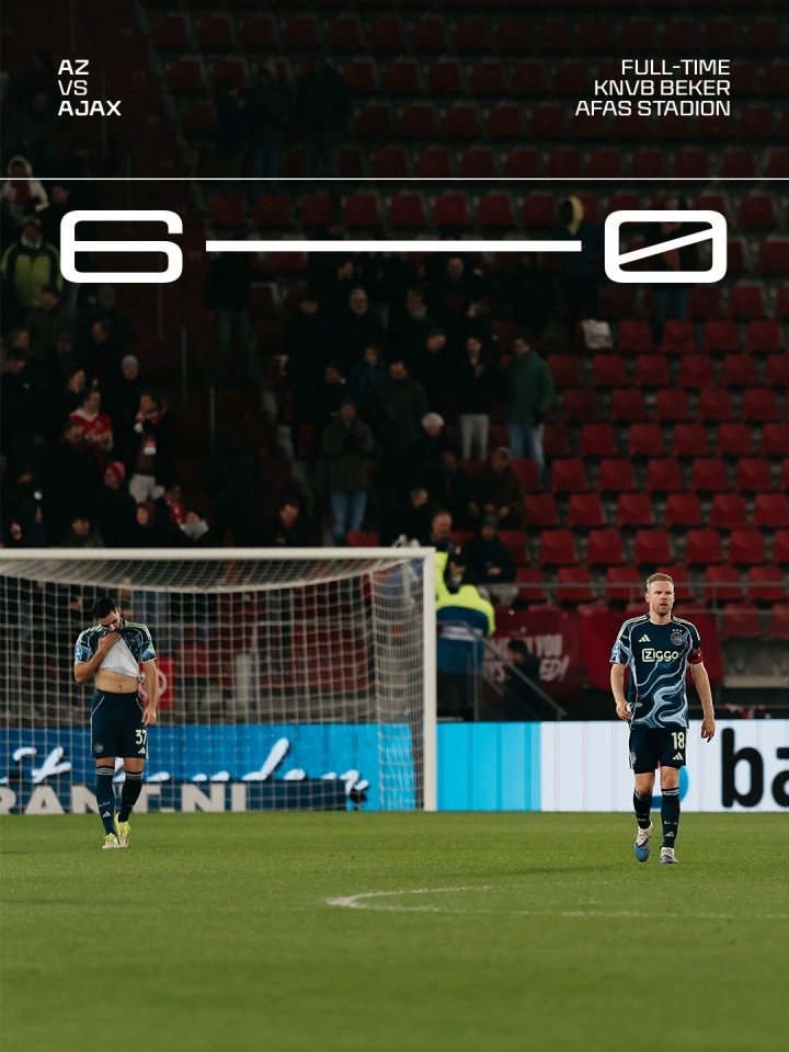 开云APP-全崩了！贾府荷兰杯0-6创近百年最惨痛失利，欧冠倒3联赛落后16分